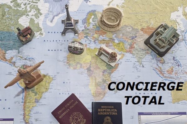Concierge Total - Ayudamos con su Itinerario y también durante su Viaje